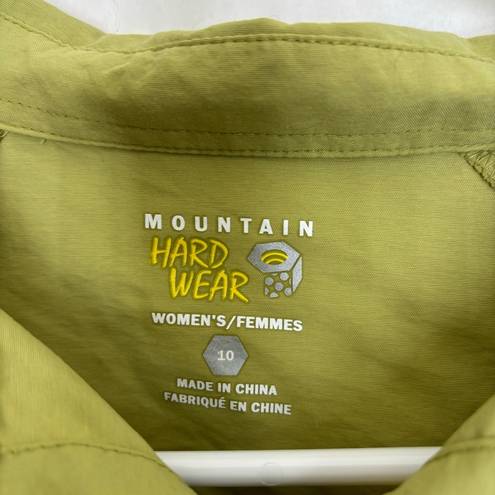 Mountain Hardwear Mountian hardware size 10 womens button up 124