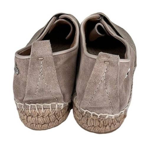 Rag and Bone  Womens Nina Tan Smoke Suede Slip-On Platform Espadrilles Sz 9.5/39.5