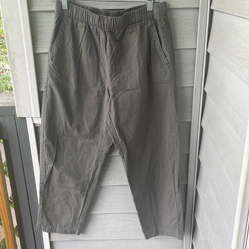 Uniqlo  olive 100% cotton pants size M EUC