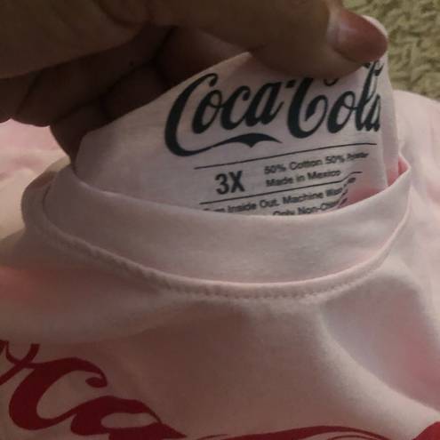 Coca-Cola Plus Size  3X Graphic Tee - Brand New