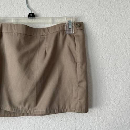 Motel Rocks tan/khaki cargo mini skirt🤎🦪✨