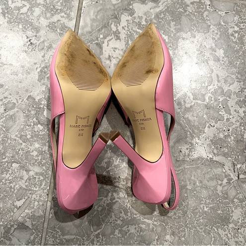 Marc Fisher LTD Emalyn Slingback Pumps in Medium Pink, Size 8 (Sold Out) $140