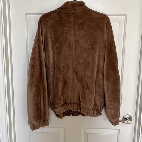 easel Oversized Size Small Brown Jacket