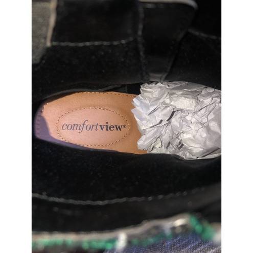 Comfortview NWOT  The Kimora Tweed Bootie By Comfort View size 10.5