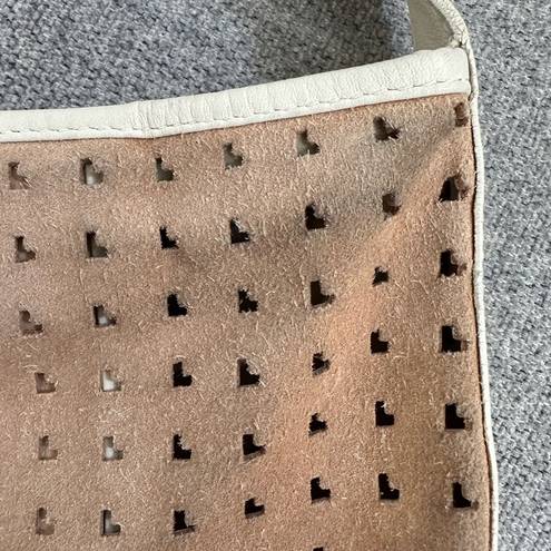 Loewe Authentic Rare  Perforated Suede Leather Bag with Dust Bag