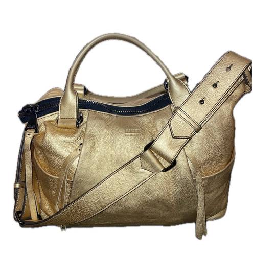 Aimee Kestenberg  Tabitha Satchel Shoulder Leather Gold