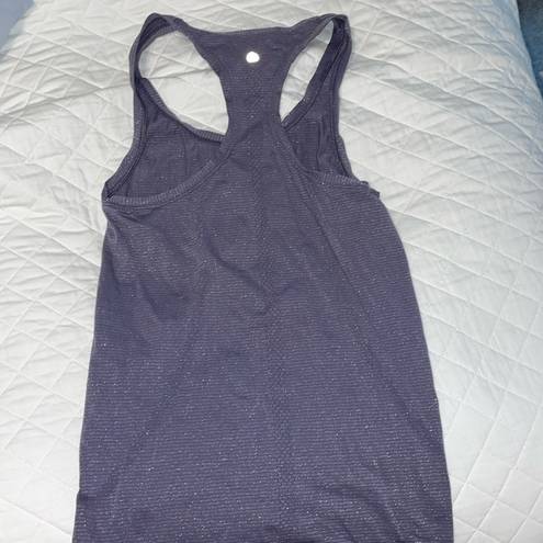 Lululemon Swiftly Tech Tank Sparkly Purple | size 4 | - $25 - From Ali