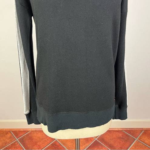 n:philanthropy  Black Cold Shoulder Sweater