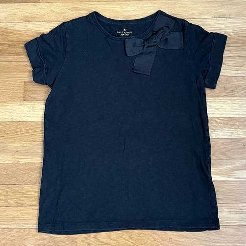 Kate Spade  Bow Applique Tee - Size XS