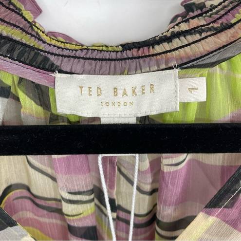 Ted Baker NWT  London Balloon Long Sleeve Dress Women's Small