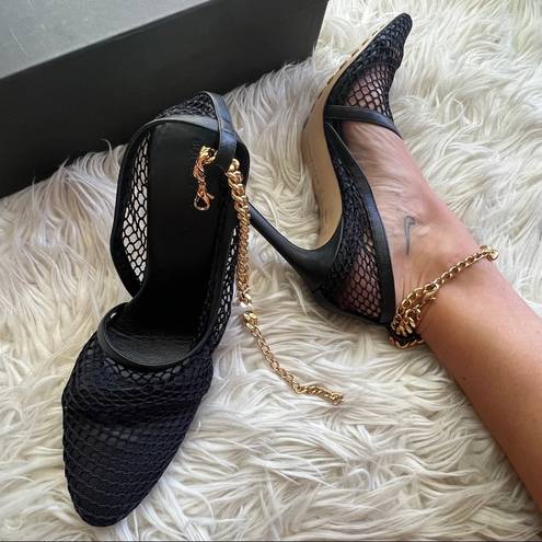 Bottega Veneta  Mesh Chain Pumps NEW