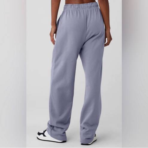 Alo Yoga Accolade Straight Leg Sweatpant Fog S