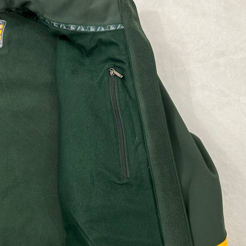 Majestic Oakland Athletics A’s Authentic On Field  Therma Base Green Jacket Adult L