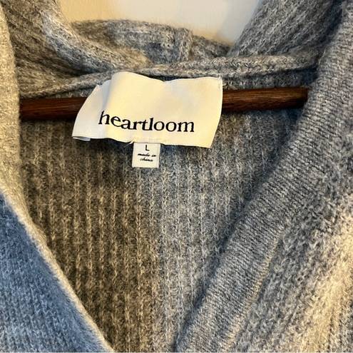 Heartloom  Women’s Gray Knit Hoodie Size L