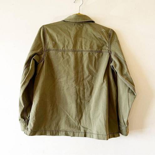 American Eagle  Olive Green Cotton Jacket