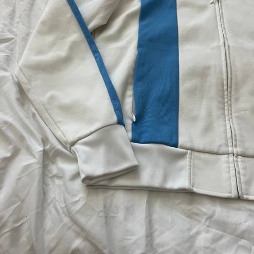 Polo by Ralph Lauren full zip jacket  Size medium Condition: good Color: blue and white