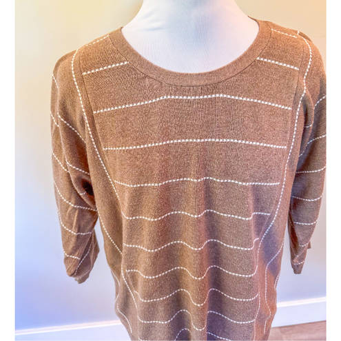 Chico's  Brown Knit Top