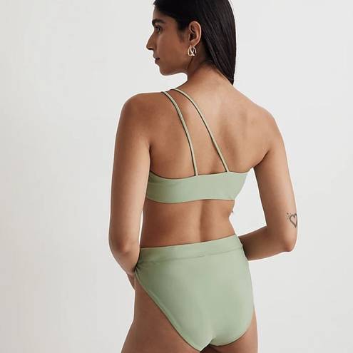 Madewell New  Double-Strap One-Shoulder Bikini Top Size XSmall