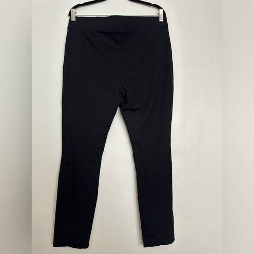 NYDJ  black LiftxTuck Technology pull on dress leggings.