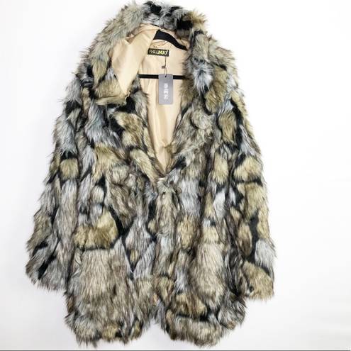 Fillinuo faux fur hooded coat Size undefined