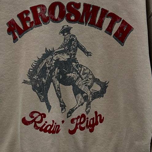 Aerosmith  Riding High Band Sweatshirt size M