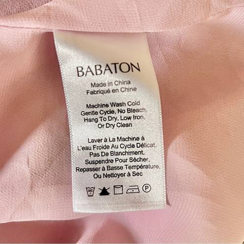 Babaton Aritzia  Casimir Pastel Pink Mini Slip Dress