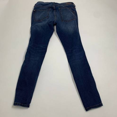 Pilcro and the Letterpress  Womens Jeans Blue Size 28 Mid-Rise Skinny Denim