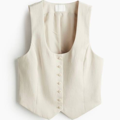 H&M NWT  Suit Vest Size XS