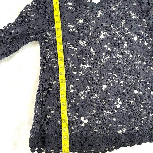 Isabel Marant  Etoile Crochet Black Top