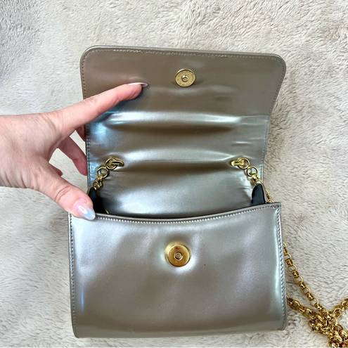 Salvatore Ferragamo RARE  Metallic Chain Shoulder Bag