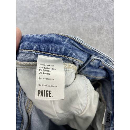 Paige  Women's Jeans Light Wash Size 27 Flawed for repair or craft