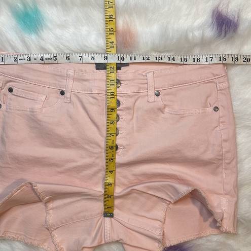 Torrid  5 Inch Vintage Stretch High-Rise Short Pearl Color Size 14