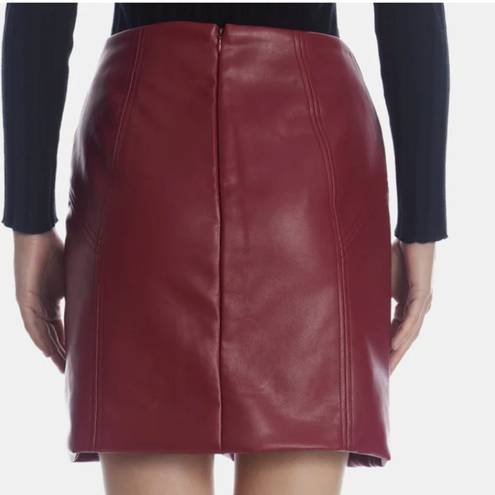 Bagatelle NWOT  Faux Vegan Leather Mini Skirt XL