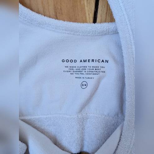 Good American  Terry Scoop Bralette size L/XL