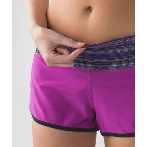 Lululemon  Speed Short Ultra Violet Purple Fuschia Athletic Size 4