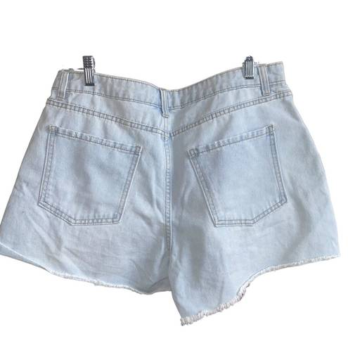 No Bo Women’s NWT  Denim High Rise Shorts Lot Pair of 2 Ripped Distressed Size 15