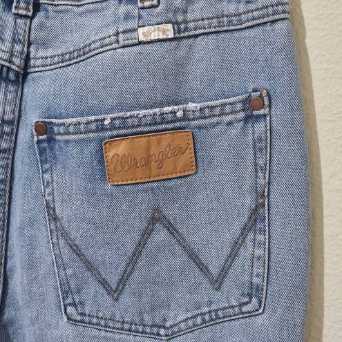 Wrangler Billabong x  Patchwork Flared High Waist Jeans Size 28 Light Wash