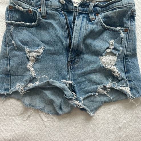 Abercrombie & Fitch Abercrombie high waist mom shorts