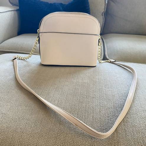 Steve Madden cream cross body bag