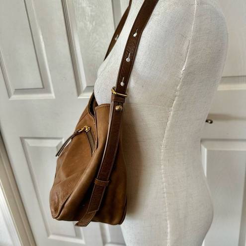 Krass&co American Leather  Aster brown shoulder bag