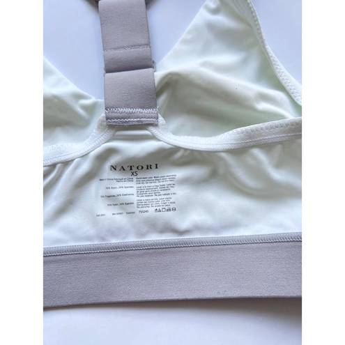 Natori  Dynamic Racerback Sport Bralette white size XS