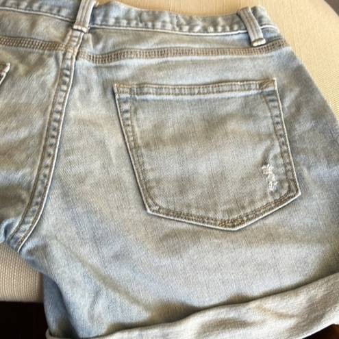 Gap 1969  gap jeans shorts 27 color light blue  length 13