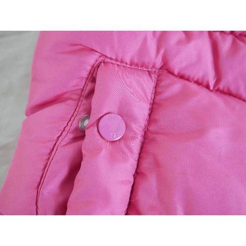  UNLIMITED | ECKORED | Pink Puffer Vest Large