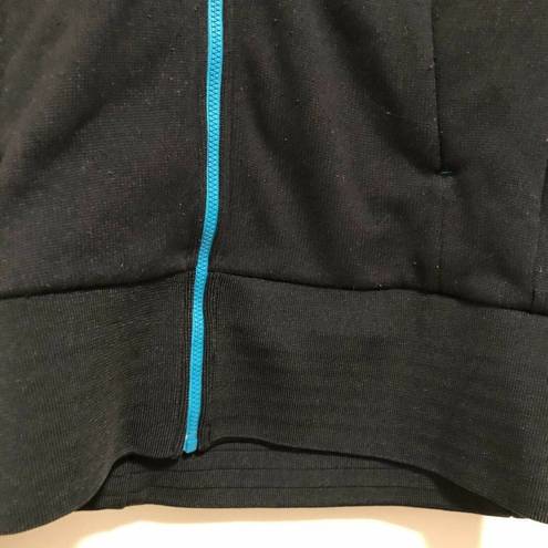 Pearl Izumi  Black Zip-Up Cycling Sweatshirt Size Small