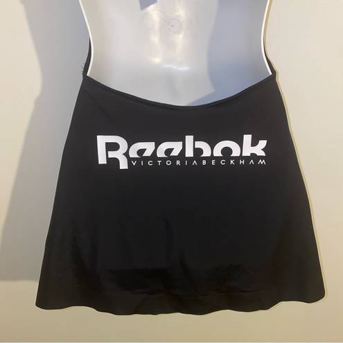 Reebok  X VICTORIA BECKHAM Cutout Back Minidress Black & White Size Medium 🆕