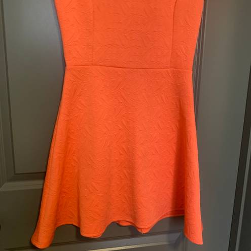 Alya Peach Fit & Flare style Dress size S by