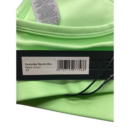 Oner Active  Women's XS Everyday Racerback Sports Bra Apple Green Adjustable NWT