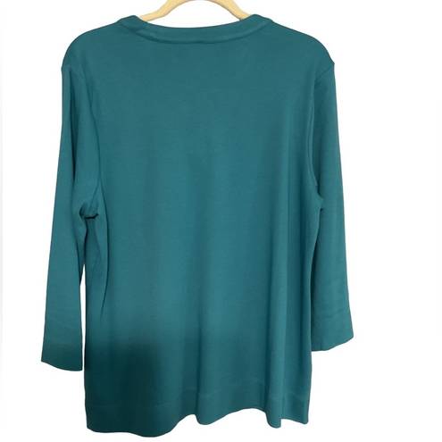 Isaac Mizrahi  live QVC‎ BLOUSE size L retail $59