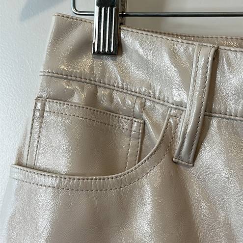 Madewell  The Perfect Vintage Straight Pant in Faux Leather—Size 26