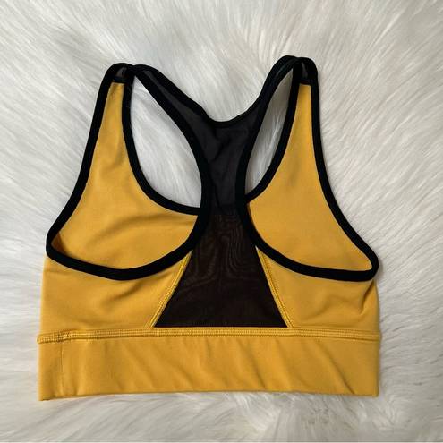 The North Face  Bounce B Gone bra in yellow/black xsmall